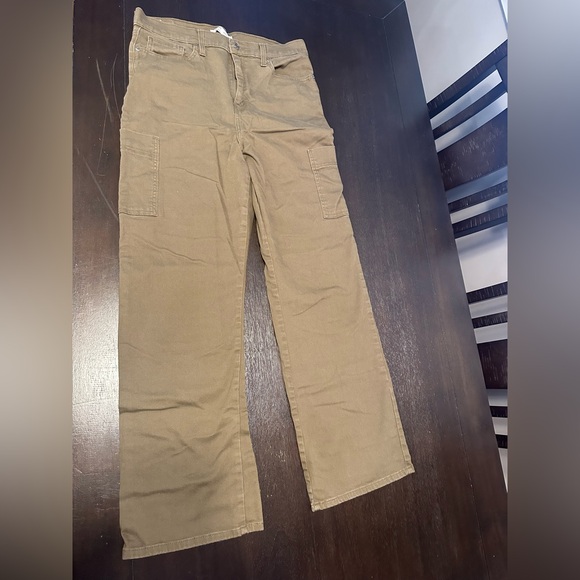 Signature by Levi Strauss Pants - Green Cargo Pants